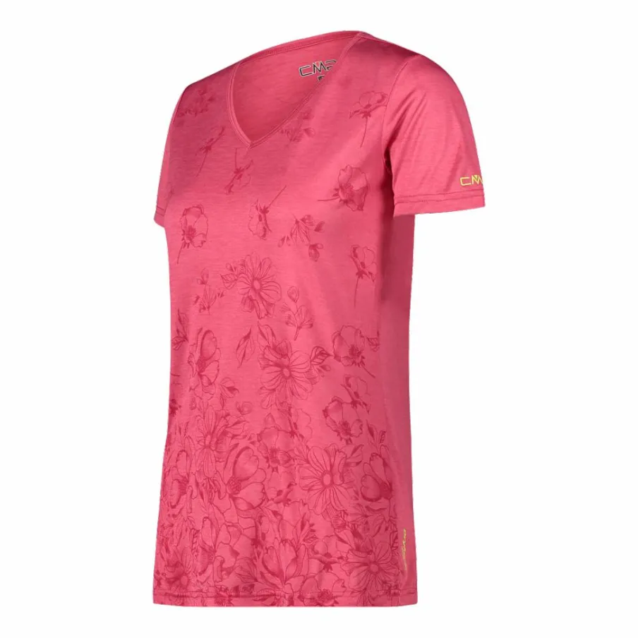 Donna CMP Polo E T-Shirt^T-shirt collo largo in light jersey da donna