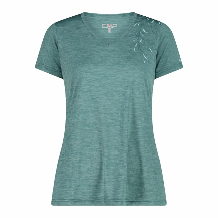 Donna CMP Polo E T-Shirt^T-shirt collo largo in light jersey da donna