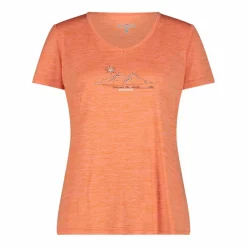 Donna CMP Polo E T-Shirt^T-shirt collo largo in light jersey da donna