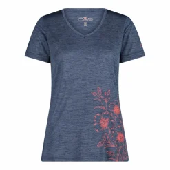 Donna CMP Polo E T-Shirt^T-shirt collo largo in light jersey da donna