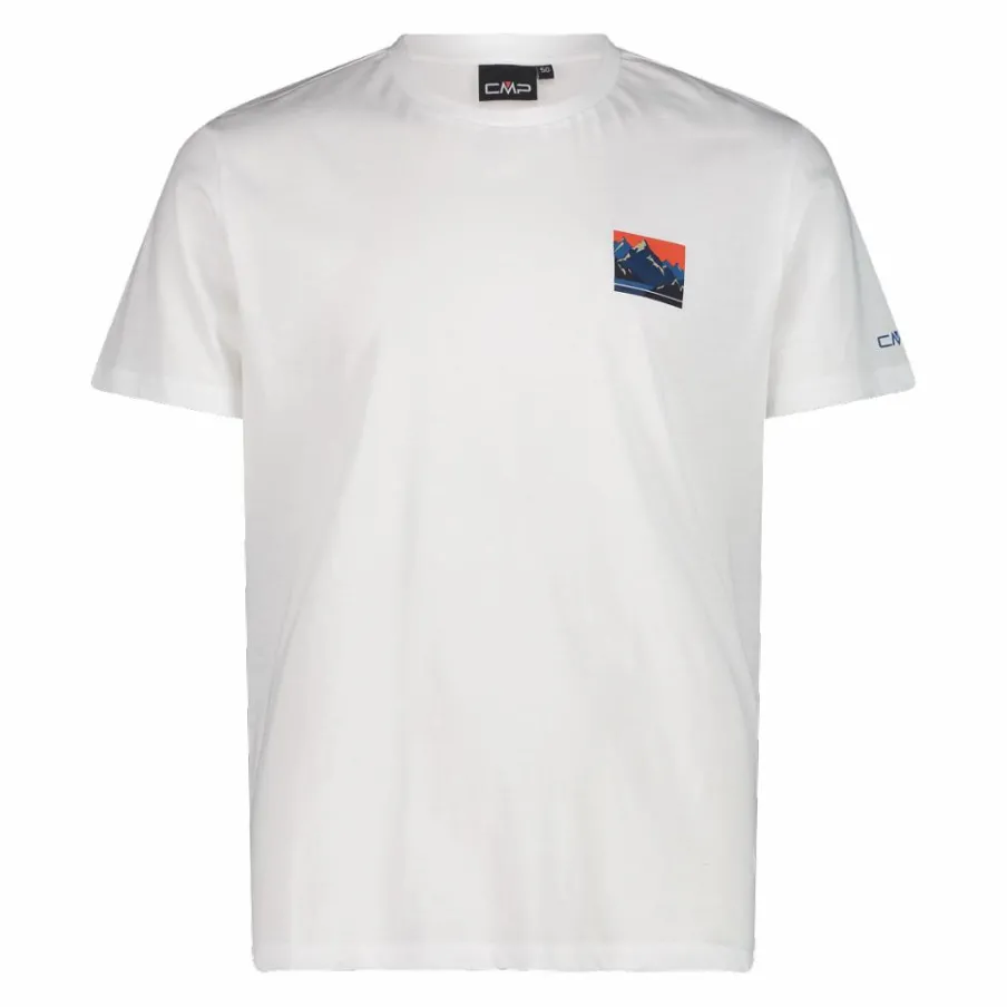 Uomo CMP Polo E T-Shirt^T-shirt con stampa da Uomo