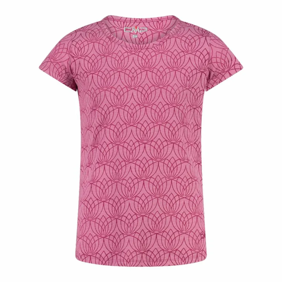 CMP T-Shirt^T-shirt da bambina con disegno Burn Out