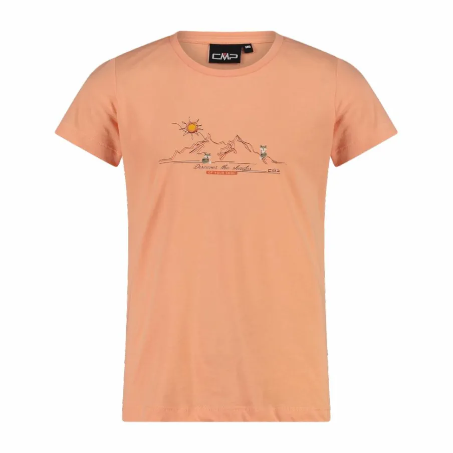 CMP T-Shirt^T-shirt da bambina in cotone biologico