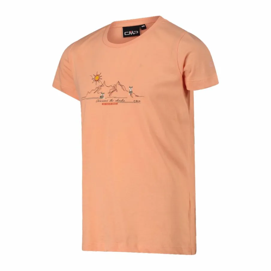 CMP T-Shirt^T-shirt da bambina in cotone biologico