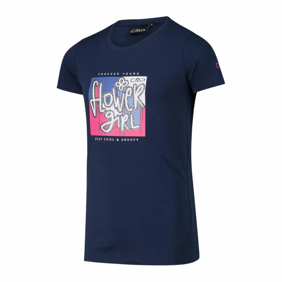 CMP T-Shirt^T-shirt da bambina in cotone biologico