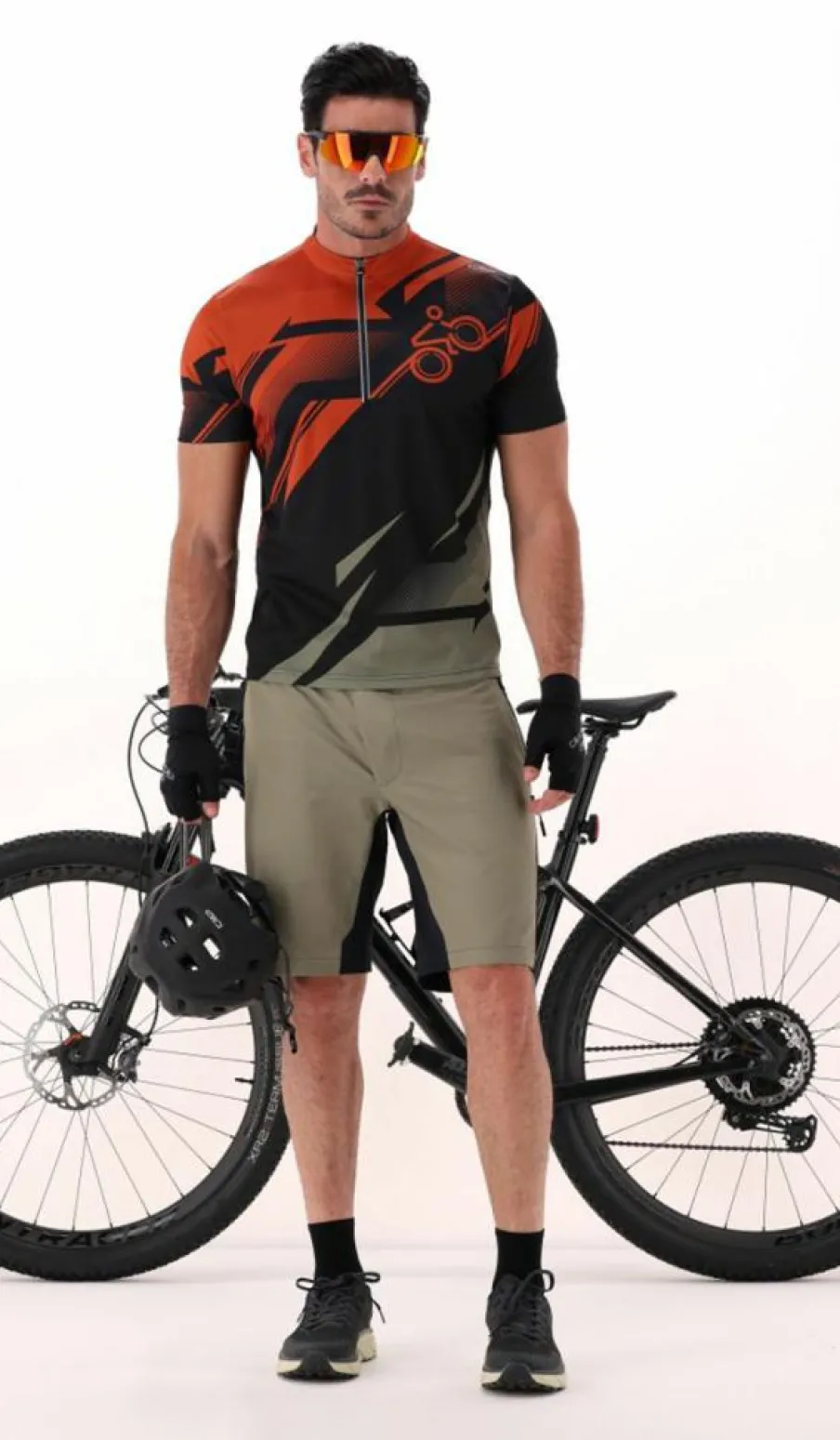 Uomo CMP Polo E T-Shirt^T-shirt da ciclismo da uomo con taschino sul retro