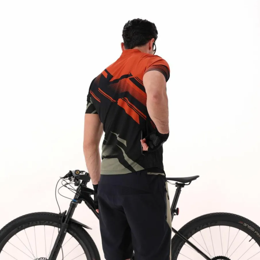 Uomo CMP Polo E T-Shirt^T-shirt da ciclismo da uomo con taschino sul retro