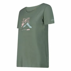 Donna CMP Polo E T-Shirt^T-shirt da donna in Bamboo con stampa floreale