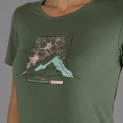 Donna CMP Polo E T-Shirt^T-shirt da donna in Bamboo con stampa floreale