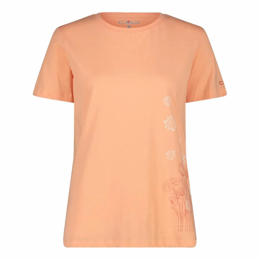 Donna CMP Polo E T-Shirt^T-shirt da donna in cotone biologico