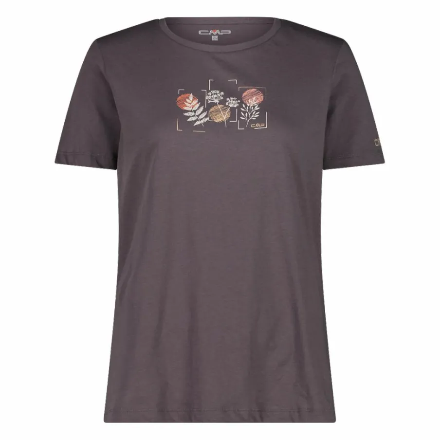 Donna CMP Polo E T-Shirt^T-shirt da donna in cotone biologico