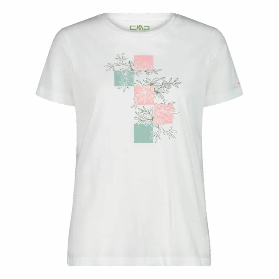 Donna CMP Polo E T-Shirt^T-shirt da donna in cotone biologico