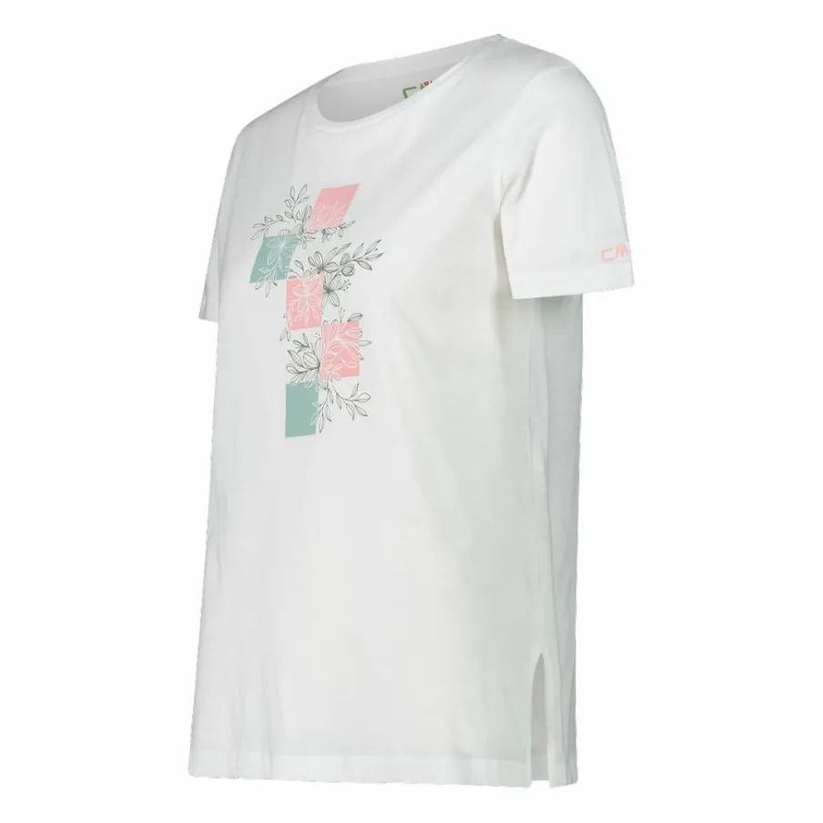 Donna CMP Polo E T-Shirt^T-shirt da donna in cotone biologico