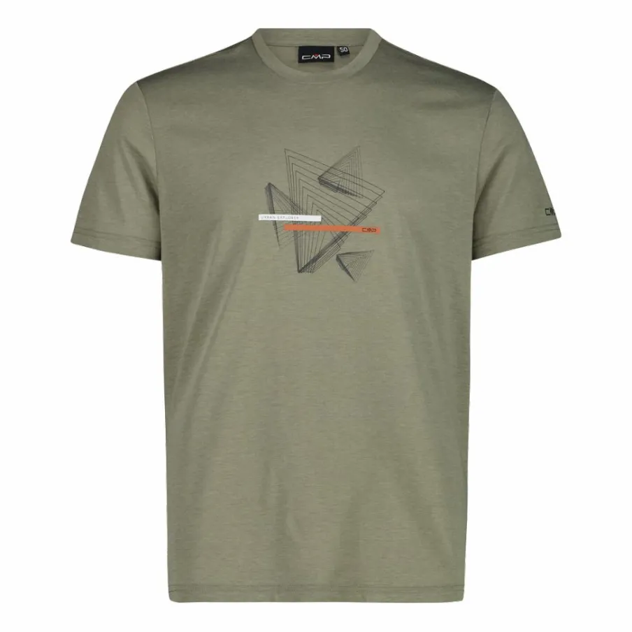 Uomo CMP Polo E T-Shirt^T-shirt DriRelease Cotton