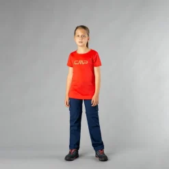 CMP T-Shirt^T-shirt girocollo con logo da bambina