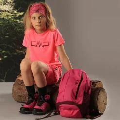 CMP T-Shirt^T-shirt girocollo con logo da bambina