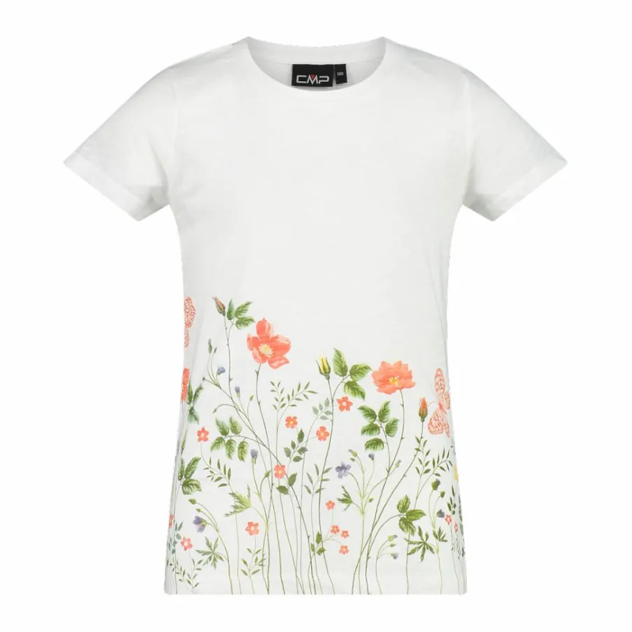 CMP T-Shirt^T-shirt in cotone slub jersey da bambina