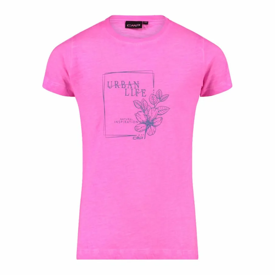 CMP T-Shirt^T-shirt in cotone slub jersey da bambina