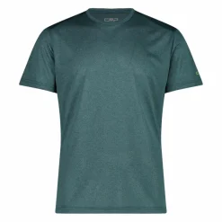 Uomo CMP Polo E T-Shirt^T-shirt in melange stretch jersey da uomo