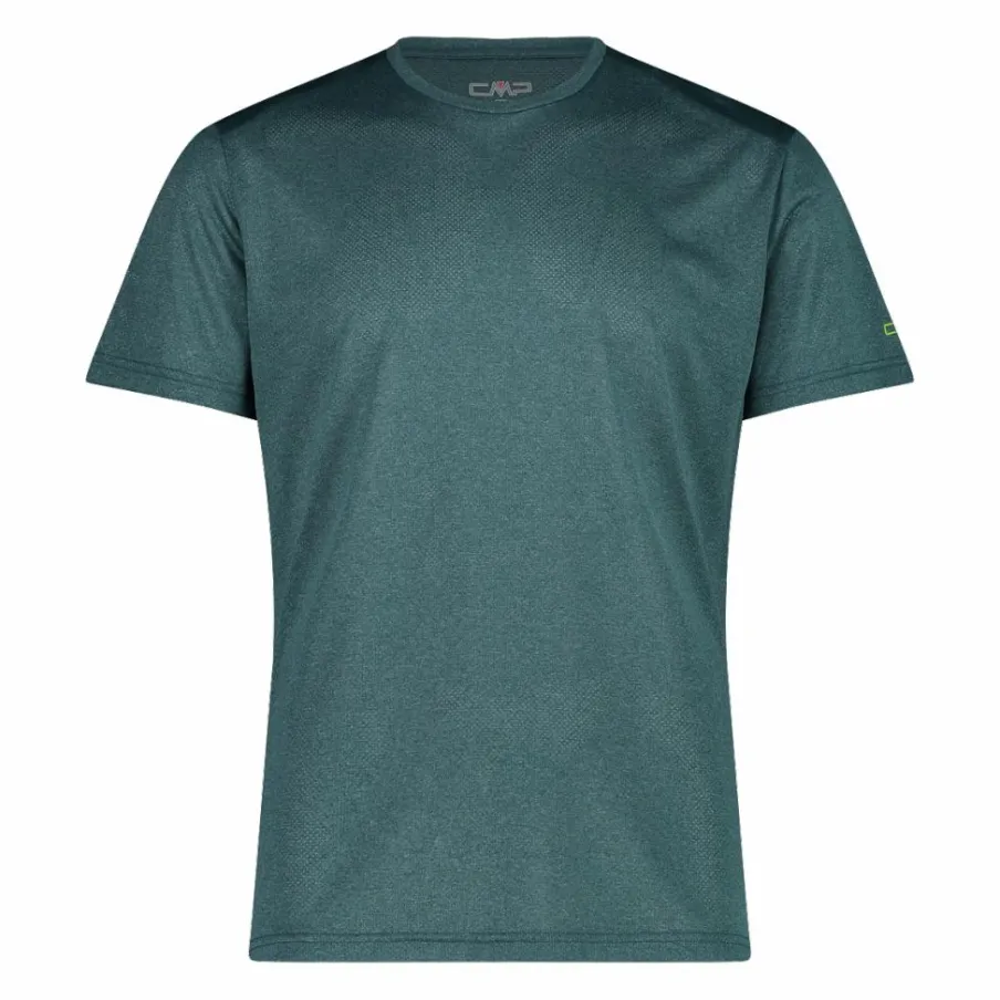 Uomo CMP Polo E T-Shirt^T-shirt in melange stretch jersey da uomo