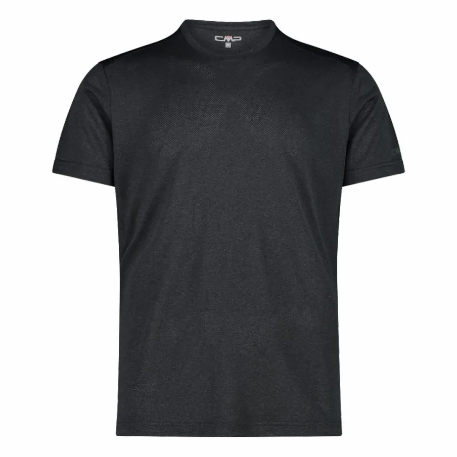 Uomo CMP Polo E T-Shirt^T-shirt in melange stretch jersey da uomo