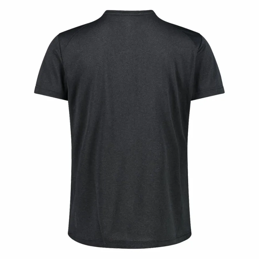 Uomo CMP Polo E T-Shirt^T-shirt in melange stretch jersey da uomo