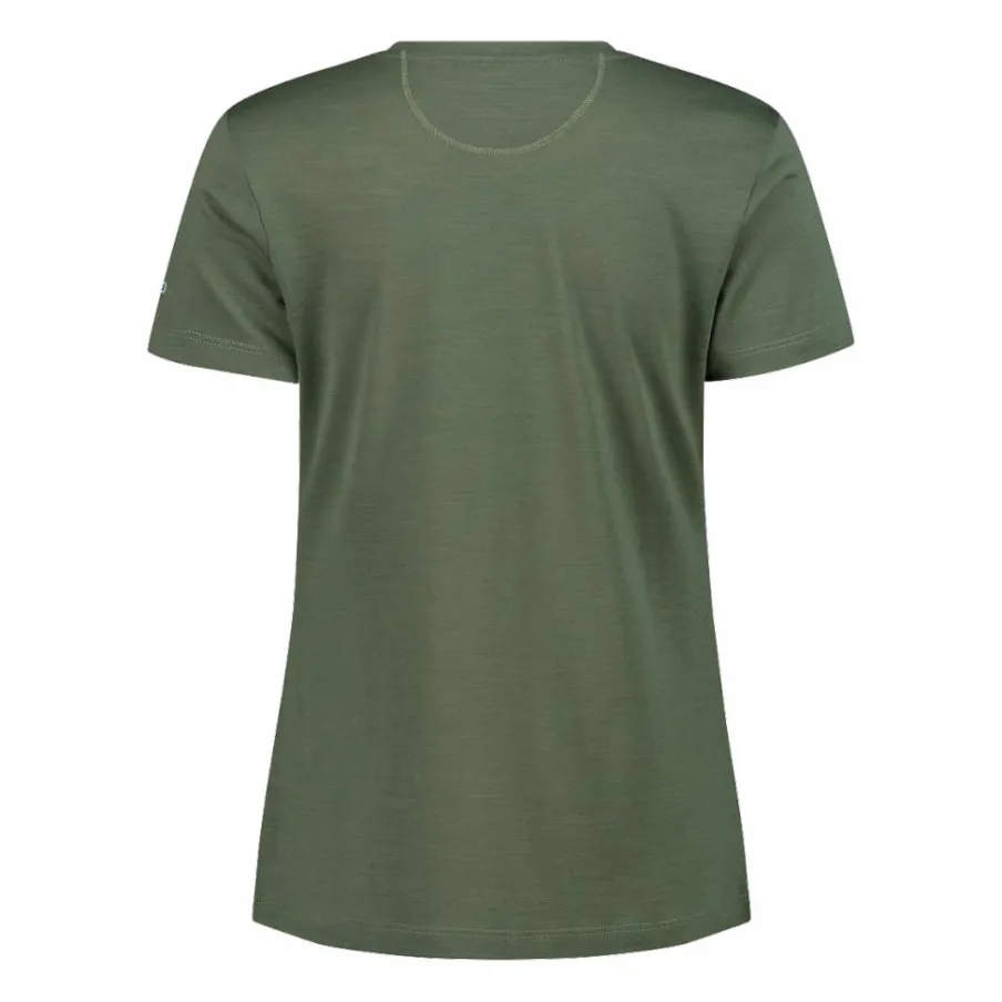 Donna CMP Polo E T-Shirt^T-shirt in Performance Merino da donna