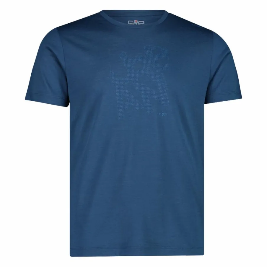 Uomo CMP Polo E T-Shirt^T-shirt in Performance Merino da uomo