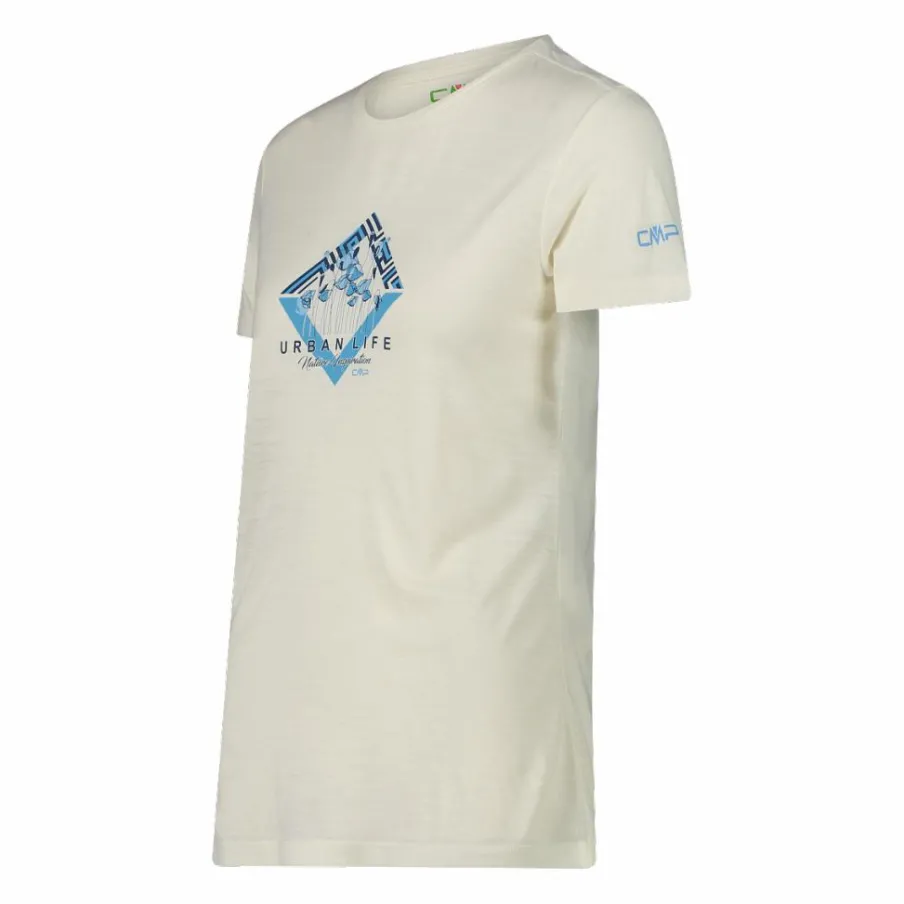 Donna CMP Polo E T-Shirt^T-shirt in Performance Merino da donna