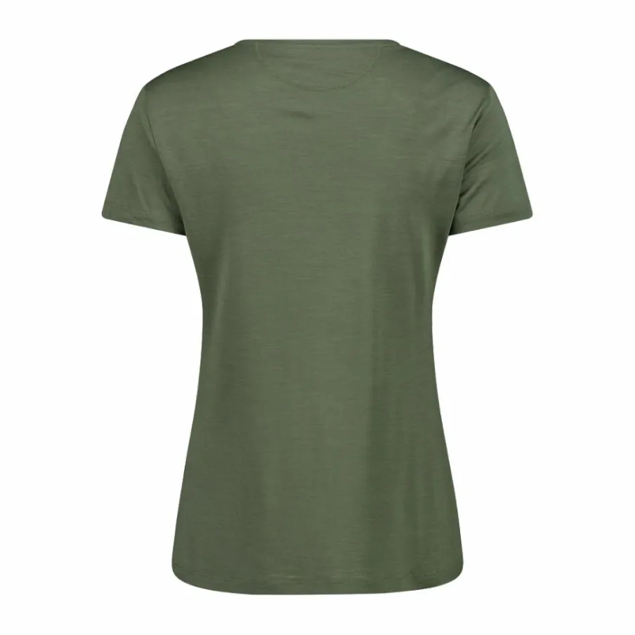 Donna CMP Polo E T-Shirt^T-shirt in Performance Merino da donna