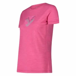 Donna CMP Polo E T-Shirt^T-shirt in Performance Merino da donna