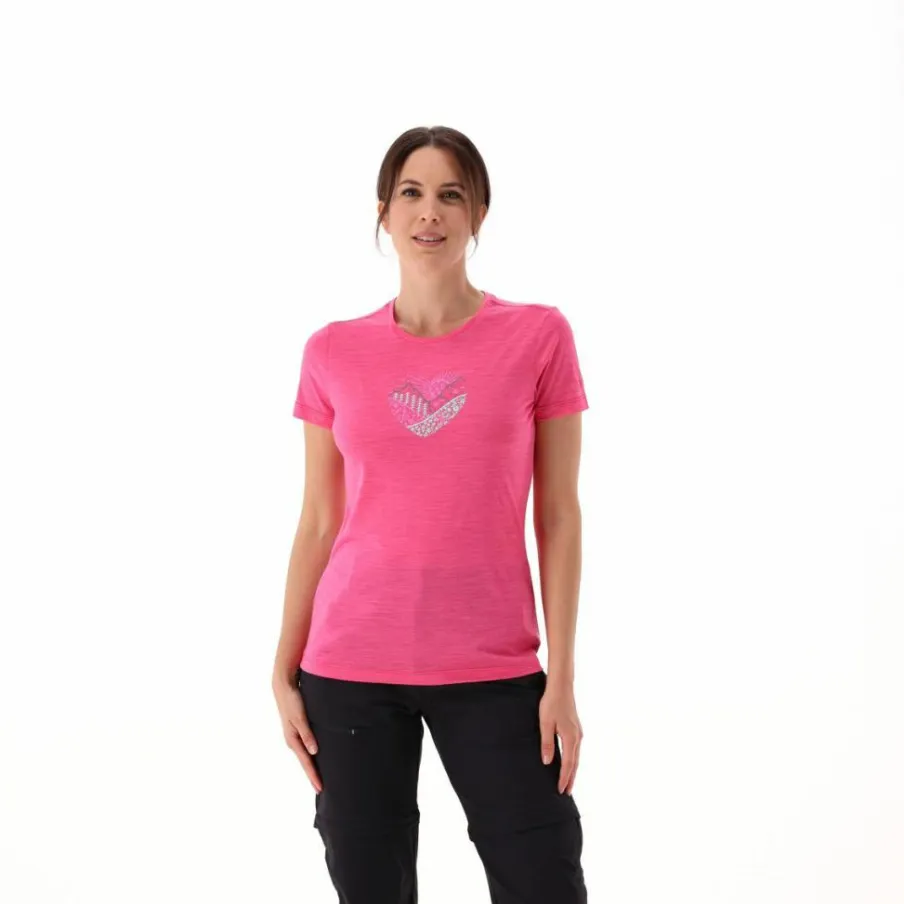 Donna CMP Polo E T-Shirt^T-shirt in Performance Merino da donna