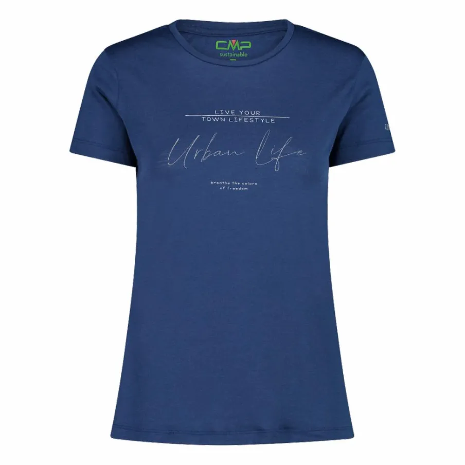 Donna CMP Polo E T-Shirt^T-shirt in Performance Merino da donna