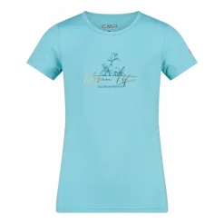CMP T-Shirt^T-shirt in tessuto tecnico con stampa sul fronte da bambina