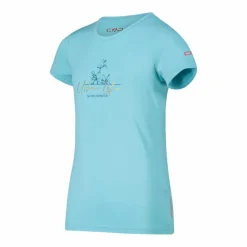CMP T-Shirt^T-shirt in tessuto tecnico con stampa sul fronte da bambina