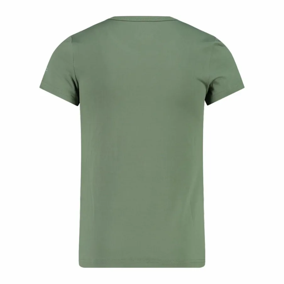 CMP T-Shirt^T-shirt in tessuto tecnico con stampa sul fronte da bambina