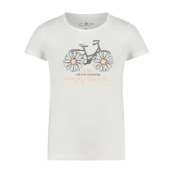 CMP T-Shirt^T-shirt in tessuto tecnico con stampa sul fronte da bambina