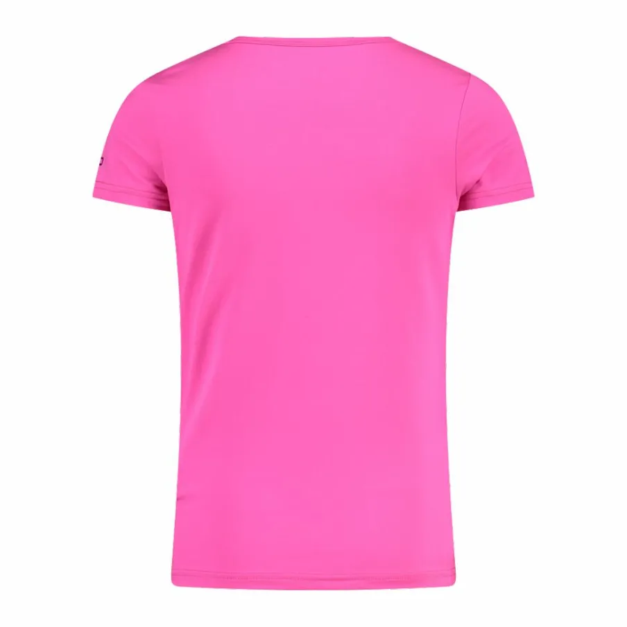 CMP T-Shirt^T-shirt in tessuto tecnico con stampa sul fronte da bambina