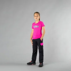 CMP T-Shirt^T-shirt in tessuto tecnico con stampa sul fronte da bambina