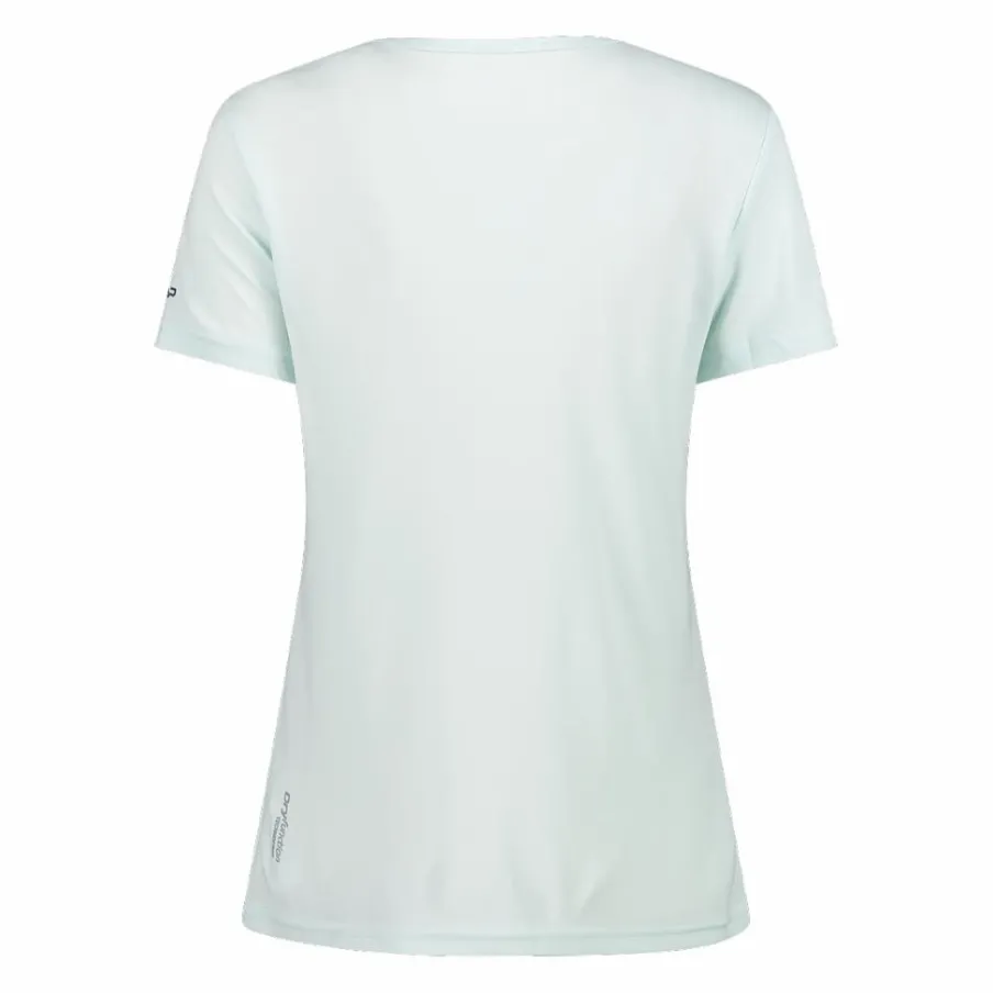 Donna CMP Polo E T-Shirt^T-shirt piquet con stampa sul fronte da donna