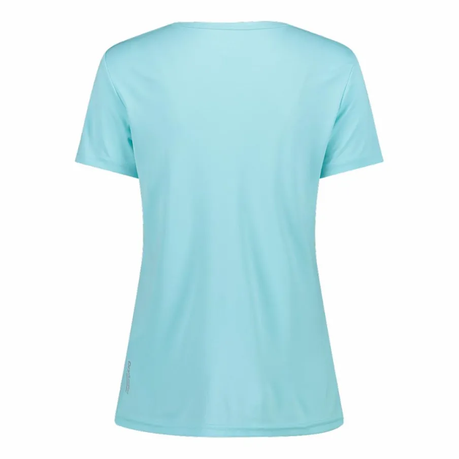 Donna CMP Polo E T-Shirt^T-shirt piquet con stampa sul fronte da donna