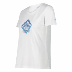 Donna CMP Polo E T-Shirt^T-shirt piquet con stampa sul fronte da donna