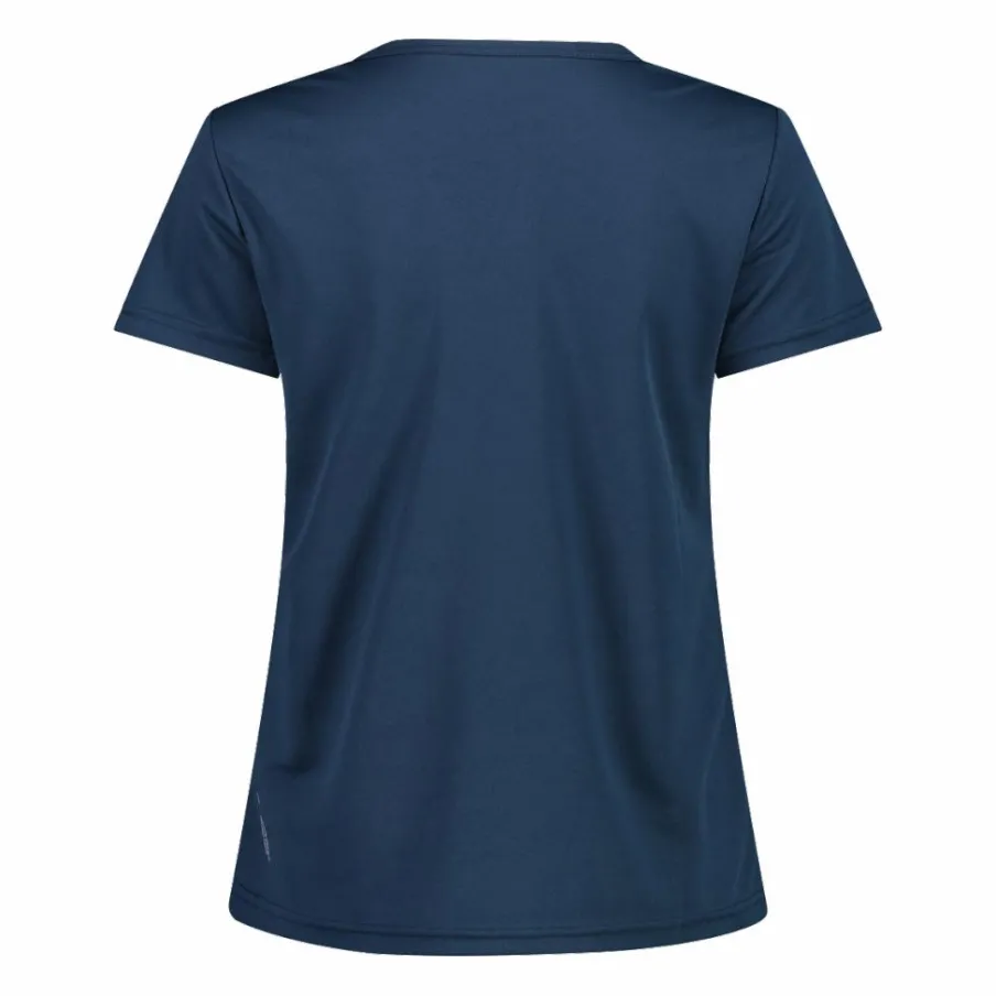 Donna CMP Polo E T-Shirt^T-shirt piquet con stampa sul fronte da donna