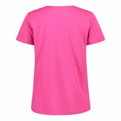 Donna CMP Polo E T-Shirt^T-shirt piquet con stampa sul fronte da donna
