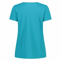 Donna CMP Polo E T-Shirt^T-shirt piquet con stampa sul fronte da donna