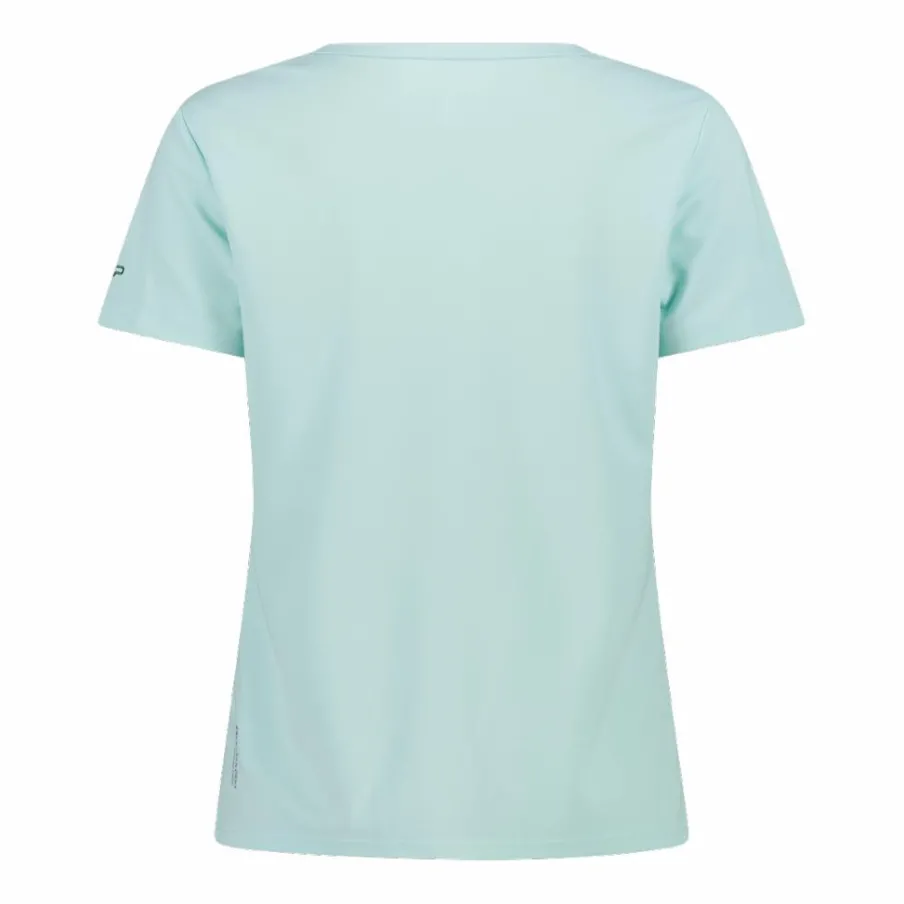 Donna CMP Polo E T-Shirt^T-shirt piquet con stampa sul fronte da donna