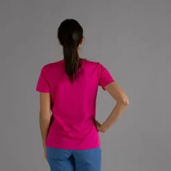 Donna CMP Polo E T-Shirt^T-shirt piquet con stampa sul fronte da donna