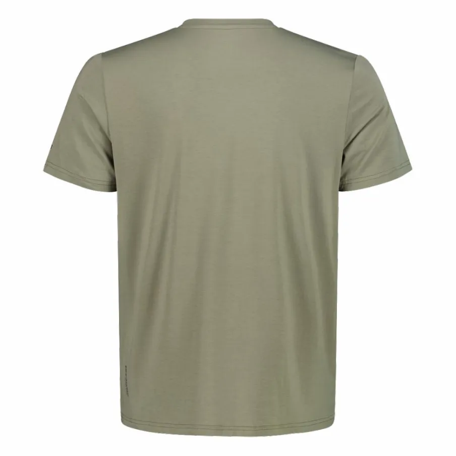 Uomo CMP Polo E T-Shirt^T-shirt stampata in bamboo