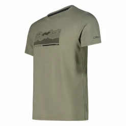 Uomo CMP Polo E T-Shirt^T-shirt stampata in bamboo