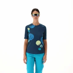 Donna CMP Polo E T-Shirt^T-shirt tecnica a maniche corte con fantasia da Donna